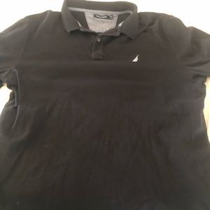 Nautica black polo XL